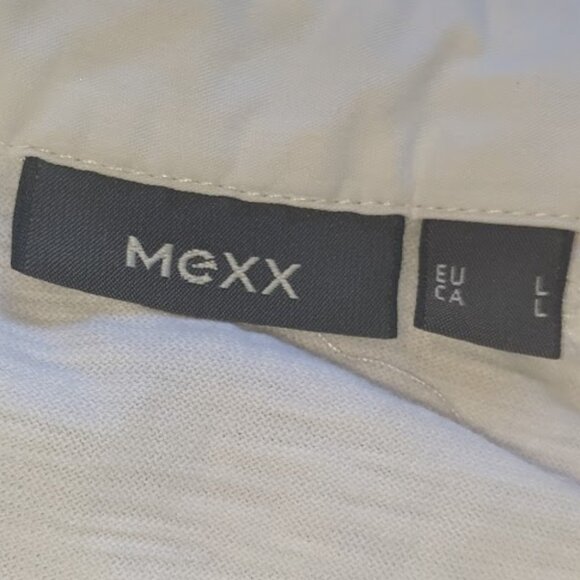 --- MEXX Men's Polo White Shirt Size Large - Picture 2 of 2